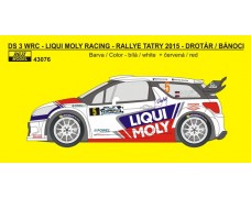 Decal – Citroen DS3 WRC - Rallye Tatry 2015 - Drotár / Bánoci
